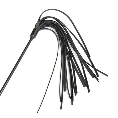 Pu Leather Bondage Tickler Whip Paddle Flogger Adultos Sexo Juego de Roles Leather Whip