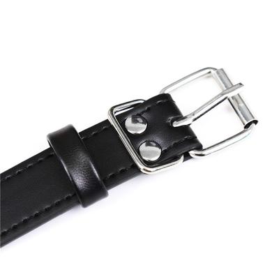 BDSM Bondage PU Cuero SM Juego Sexy Blindfold para hombres