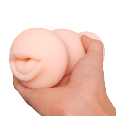 Nueva llegada productos sexuales para adultos para hombres masturbación copa labios suaves sexy para hombres masturbación