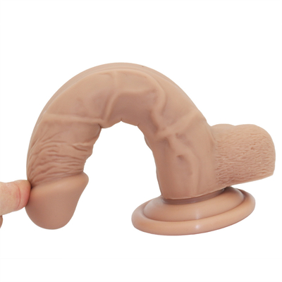 Dibujo realista de gran tamaño con vaso de succión pene artificial para mujeres
