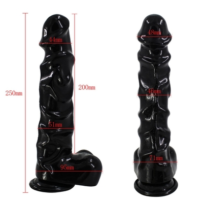 Mini suave TPE realista cristal de jalea claro para mujeres translúcido pene del pene juguetes sexuales para adultos