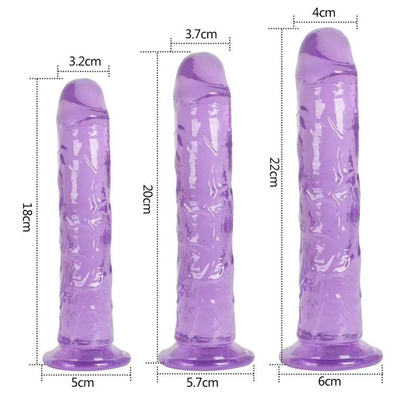 Fuerte Succión Dibujos artificiales Penis Jalea Dibujos enormes para mujeres Dibujos realistas