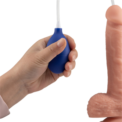 USB Recargable Masturbadora Femenina juguete sexual Simulación de agua simulación tiranos de músculos reales Dildos Vibrator Dildos de chorro