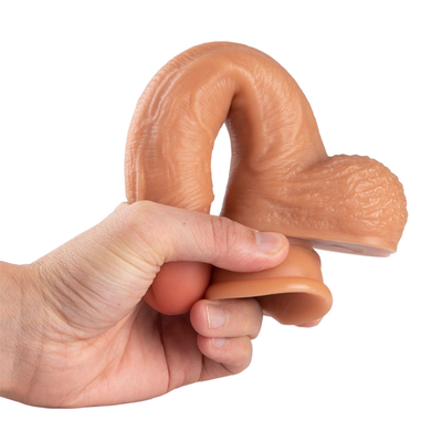 Dildos de silicona grandes suaves largos duros flexibles Dildos de silicona enormes realistas empujando Dildos deseos manuales Dildos
