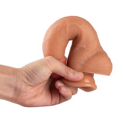 Consolador de PVC realista de 8,5 pulgadas, cuerpo de juguete sexual, ventosa fuerte segura, ultrasuave