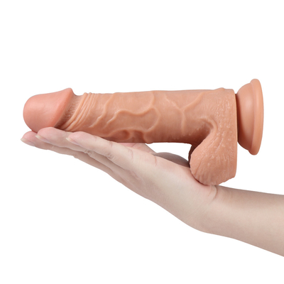 Dildo de silicona de 8 pulgadas con control remoto inalámbrico vibrador Dildos recargables para mujeres Dildos recargables