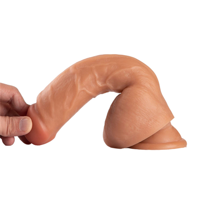 9' pulgadas de PVC Médico Realista Dildo Blandos con la Taza de Succión Gran Polla Grande Para Mujeres Ciber piel Taza de Succión Penis
