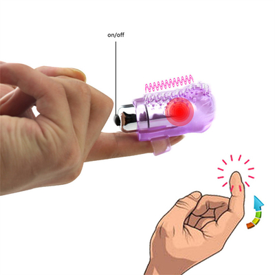 Anillo de pene vibratorio retraso de la eyaculación manga Vibrator anillo de pene caucho para hombre