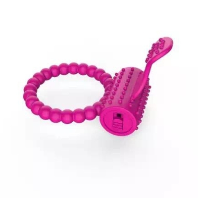 Productos sexuales de alta calidad Anillos cómodos para el pene masculino con vibrador para hombres