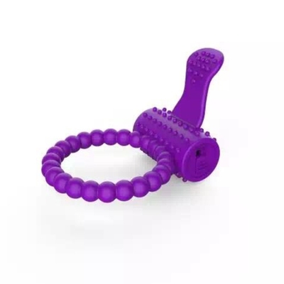 Productos sexuales de alta calidad Anillos cómodos para el pene masculino con vibrador para hombres