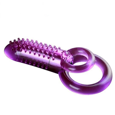Dedo de doble motor Mini Vibrator Clitoral Anal Mujeres Adultas Vibrator de dedos de pareja