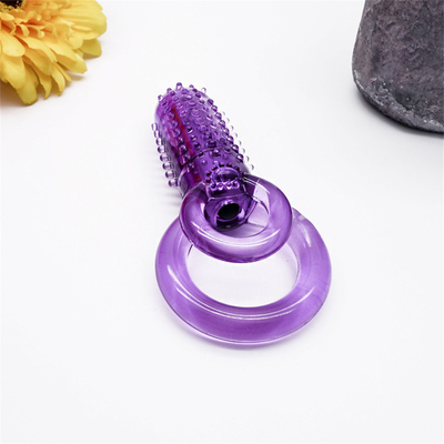 Dedo de doble motor Mini Vibrator Clitoral Anal Mujeres Adultas Vibrator de dedos de pareja