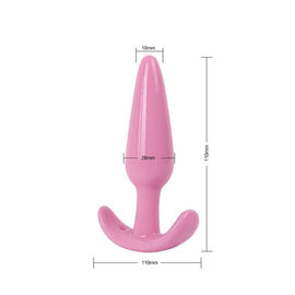El sexo anal impermeable juega rosado material/púrpura de la TPE del silicón del Massager de la próstata