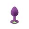 El silicón portátil AP-01 Jeweled los juguetes adultos gay anales del enchufe del extremo de Chastity Anal Plug Adult Toy para los hombres