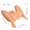 Canales dobles del Masturbator del silicón 9KG del asno 3D de la muñeca grande masculina realista del sexo