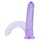 Punto Jelly Dildo realista de G con los juguetes adultos anales compatibles del sexo de la ventosa del arnés flexible fuerte del pene para las mujeres