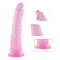 Punto Jelly Dildo realista de G con los juguetes adultos anales compatibles del sexo de la ventosa del arnés flexible fuerte del pene para las mujeres